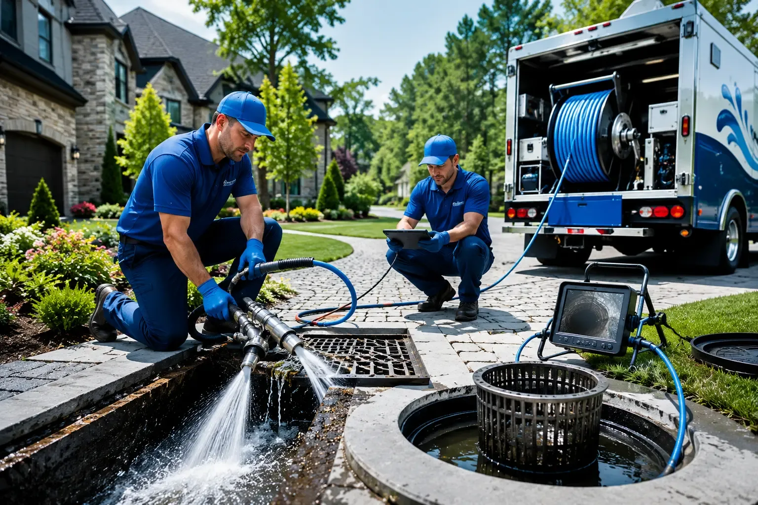 Local outdoor drain cleaning professionals in Roland, OK